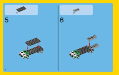 LEGO 31043 instructions page 4 – build guide