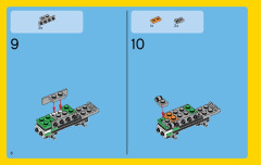 LEGO 31043 instructions page 6 – build guide