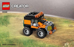 LEGO 31043 instructions page 1 – build guide
