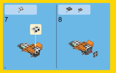 LEGO 31043 instructions page 6 – build guide