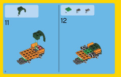 LEGO 31043 instructions page 8 – build guide