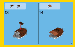 LEGO 31044 instructions page 21 – build guide