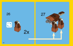 LEGO 31044 instructions page 28 – build guide