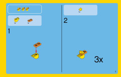 LEGO 31044 instructions page 3 – build guide