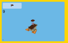 LEGO 31044 instructions page 8 – build guide