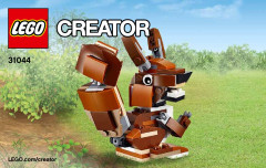 LEGO 31044 instructions page 1 – build guide