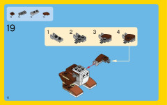 LEGO 31044 instructions page 12 – build guide