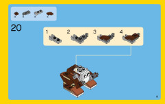 LEGO 31044 instructions page 13 – build guide