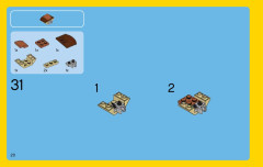 LEGO 31044 instructions page 20 – build guide