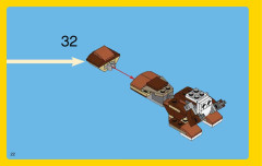 LEGO 31044 instructions page 22 – build guide