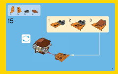 LEGO 31044 instructions page 9 – build guide