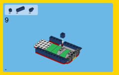 LEGO 31045 instructions page 14 – build guide