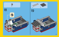LEGO 31045 instructions page 21 – build guide