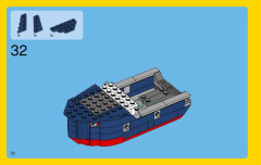LEGO 31045 instructions page 32 – build guide
