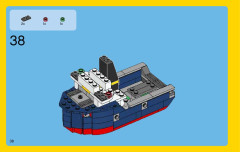LEGO 31045 instructions page 38 – build guide