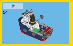 LEGO 31045 instructions page 48 – build guide