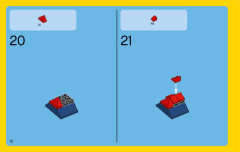 LEGO 31045 instructions page 12 – build guide