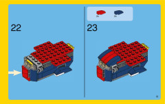LEGO 31045 instructions page 13 – build guide