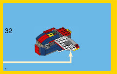 LEGO 31045 instructions page 18 – build guide