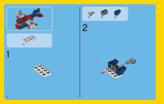 LEGO 31045 instructions page 2 – build guide