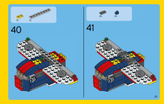LEGO 31045 instructions page 23 – build guide