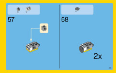 LEGO 31045 instructions page 33 – build guide