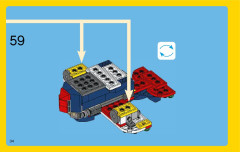 LEGO 31045 instructions page 34 – build guide