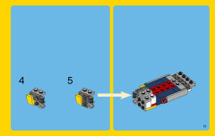 LEGO 31045 instructions page 13 – build guide