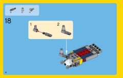 LEGO 31045 instructions page 18 – build guide