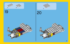 LEGO 31045 instructions page 19 – build guide