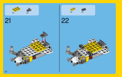 LEGO 31045 instructions page 20 – build guide