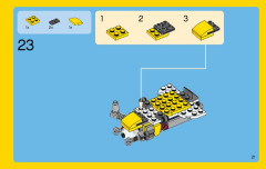 LEGO 31045 instructions page 21 – build guide