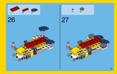 LEGO 31045 instructions page 23 – build guide