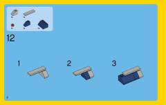 LEGO 31045 instructions page 8 – build guide