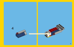 LEGO 31045 instructions page 9 – build guide