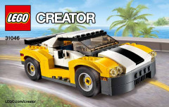 LEGO 31046 instructions page 1 – build guide