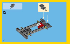 LEGO 31046 instructions page 12 – build guide
