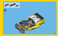 LEGO 31046 instructions page 43 – build guide