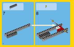 LEGO 31046 instructions page 8 – build guide