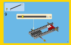 LEGO 31046 instructions page 9 – build guide