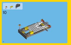 LEGO 31046 instructions page 10 – build guide