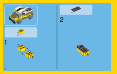 LEGO 31046 instructions page 2 – build guide
