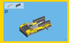 LEGO 31046 instructions page 21 – build guide