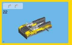 LEGO 31046 instructions page 22 – build guide