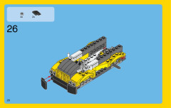 LEGO 31046 instructions page 26 – build guide