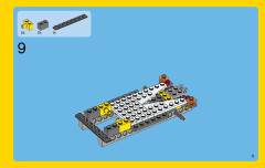 LEGO 31046 instructions page 9 – build guide