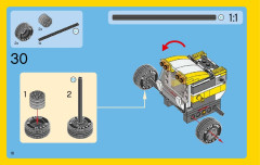 LEGO 31046 instructions page 18 – build guide