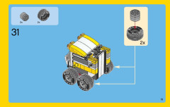 LEGO 31046 instructions page 19 – build guide