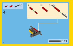 LEGO 31046 instructions page 4 – build guide