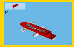 LEGO 31047 instructions page 13 – build guide